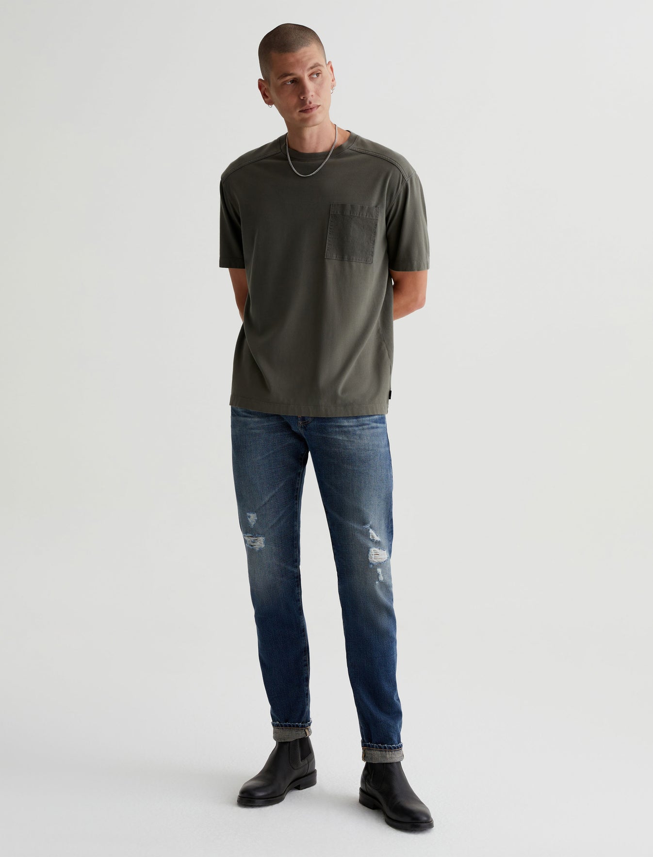 Dylan Selvage|AG-ed Slim Skinny Fit Denim